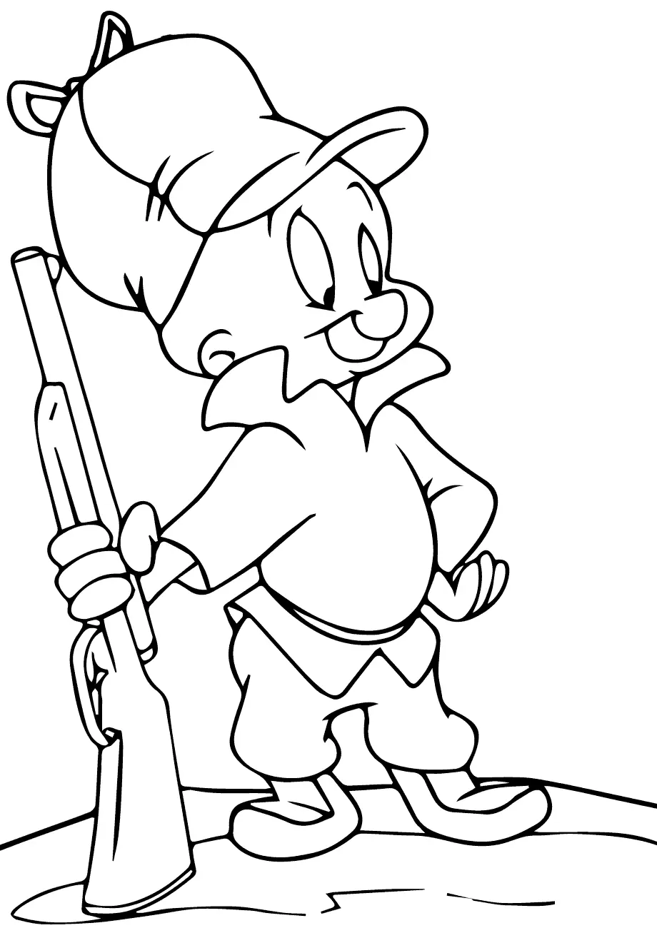 Desenhos de Looney Tunes Personagens Para Colorir 33