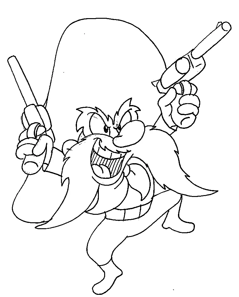 Desenhos de Looney Tunes Personagens Para Colorir 4