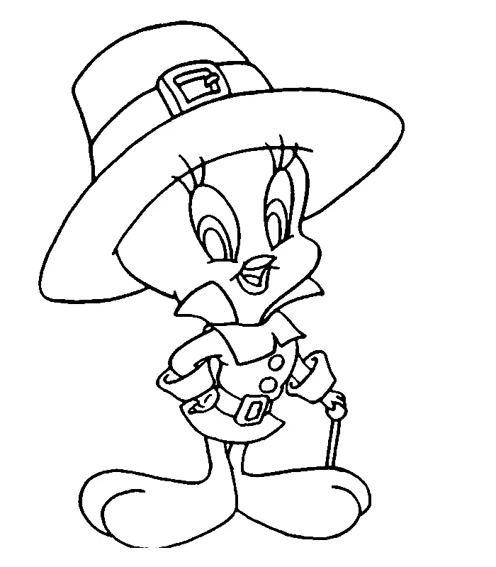 Desenhos de Looney Tunes Personagens Para Colorir 48