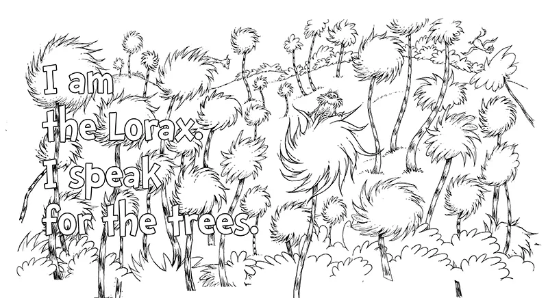 Desenhos de Lorax Para Colorir 10