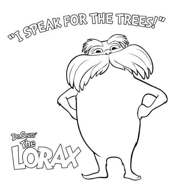 Desenhos de Lorax Para Colorir 16