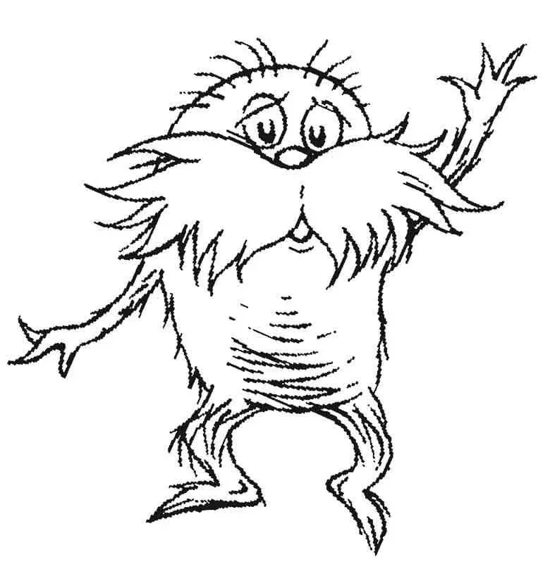 Desenhos de Lorax Para Colorir 17