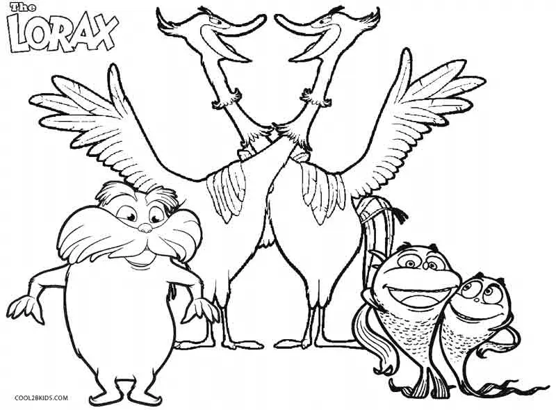 Desenhos de Lorax Para Colorir 7