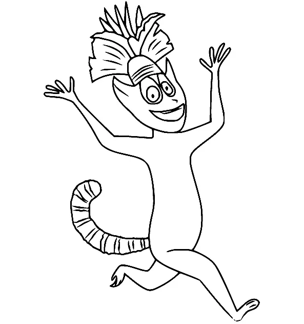 Desenhos de Madagascar Para Colorir 15