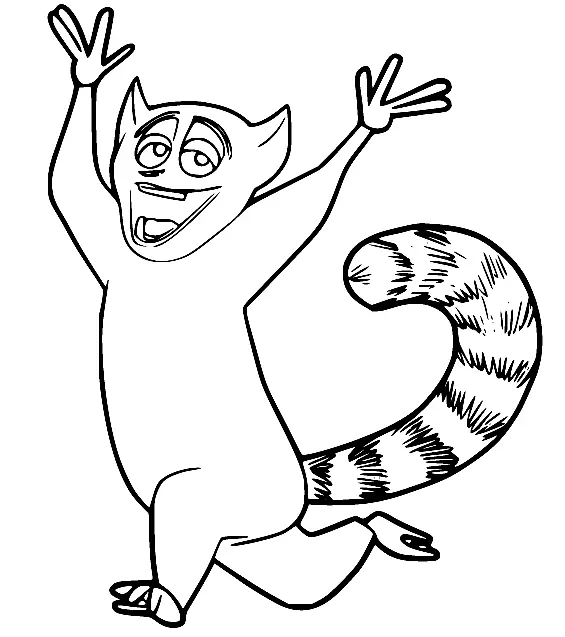 Desenhos de Madagascar Para Colorir 39