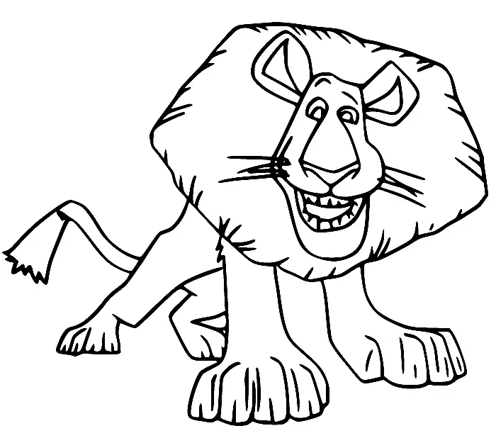 Desenhos de Madagascar Para Colorir 5