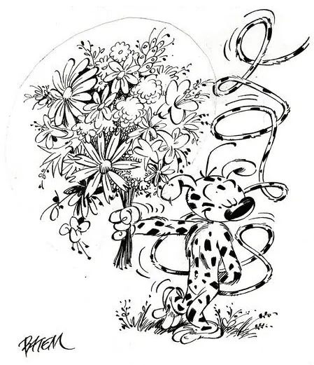 Desenhos de Marsupilami Para Colorir 14