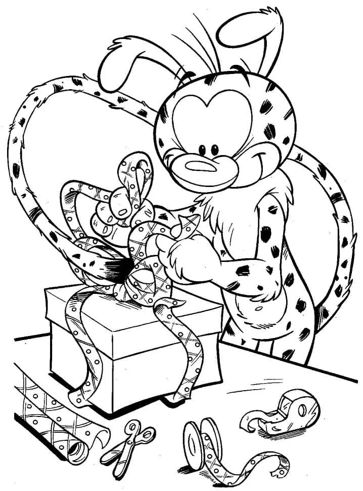 Desenhos de Marsupilami Para Colorir 18