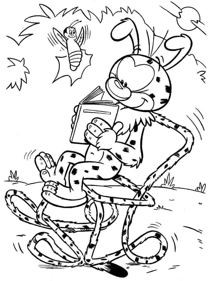 Desenhos de Marsupilami Para Colorir 34