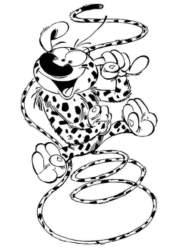 Desenhos de Marsupilami Para Colorir 35