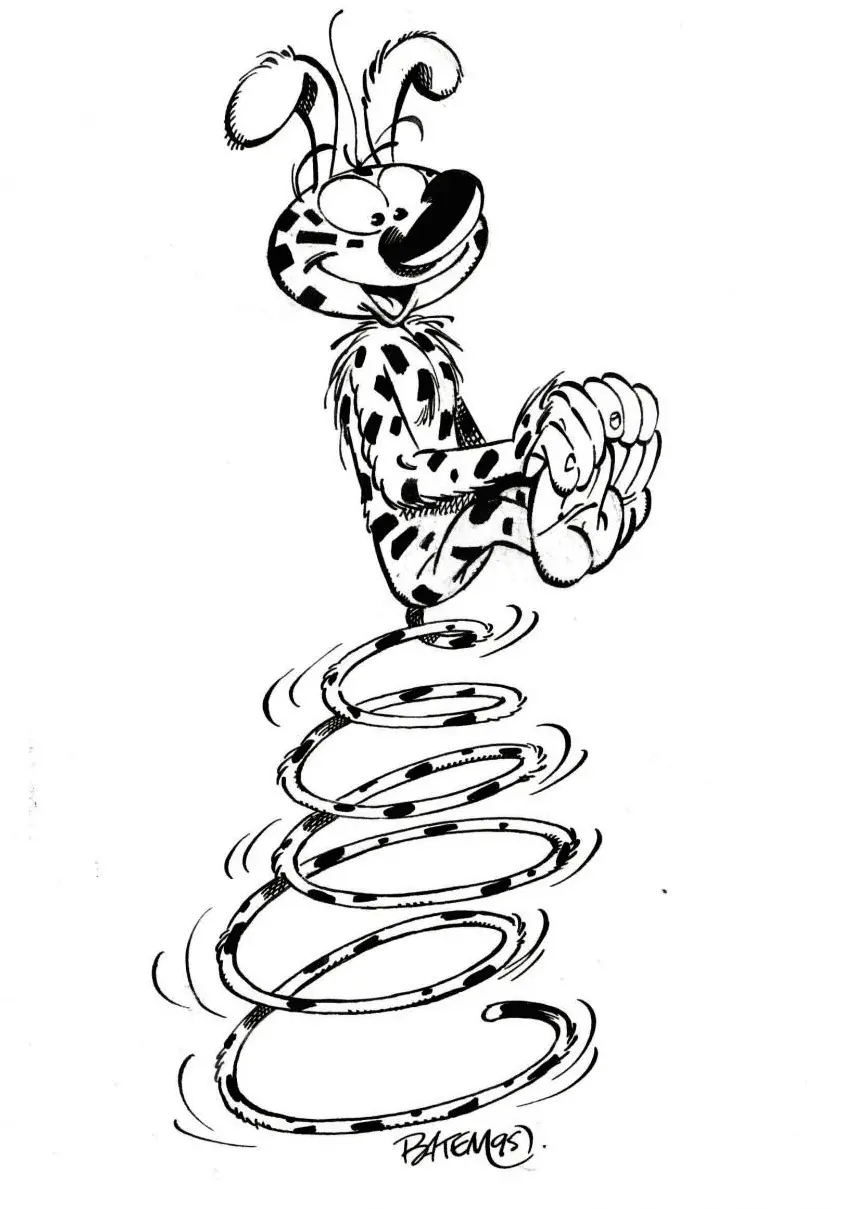 Desenhos de Marsupilami Para Colorir 5