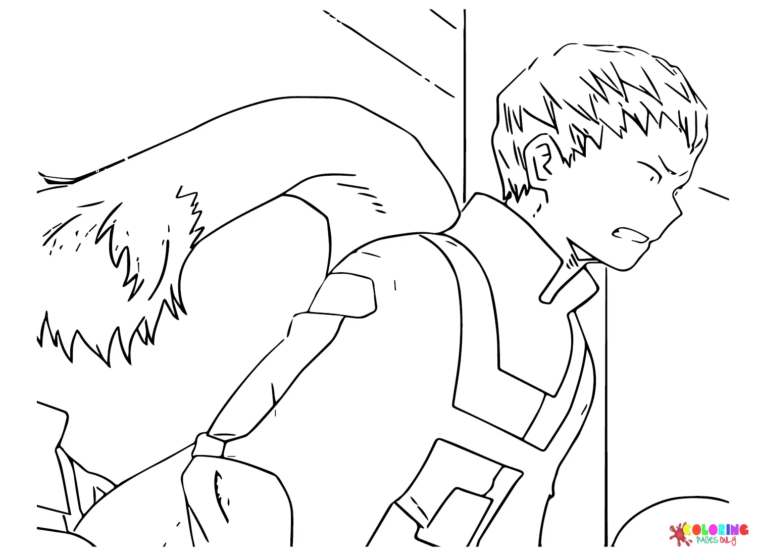 Desenhos de Mashirao Ojiro Para Colorir 16