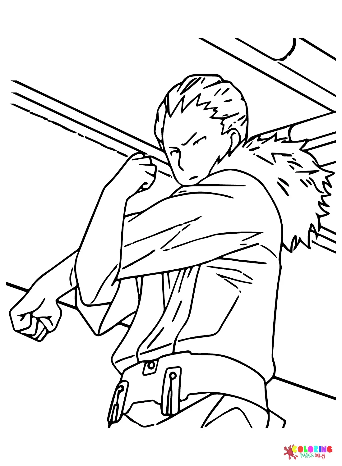 Desenhos de Mashirao Ojiro Para Colorir 17