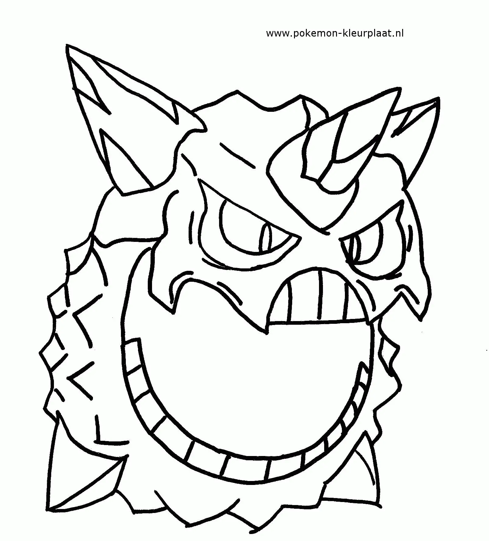 Desenhos de Mega Pokemon Para Colorir 19