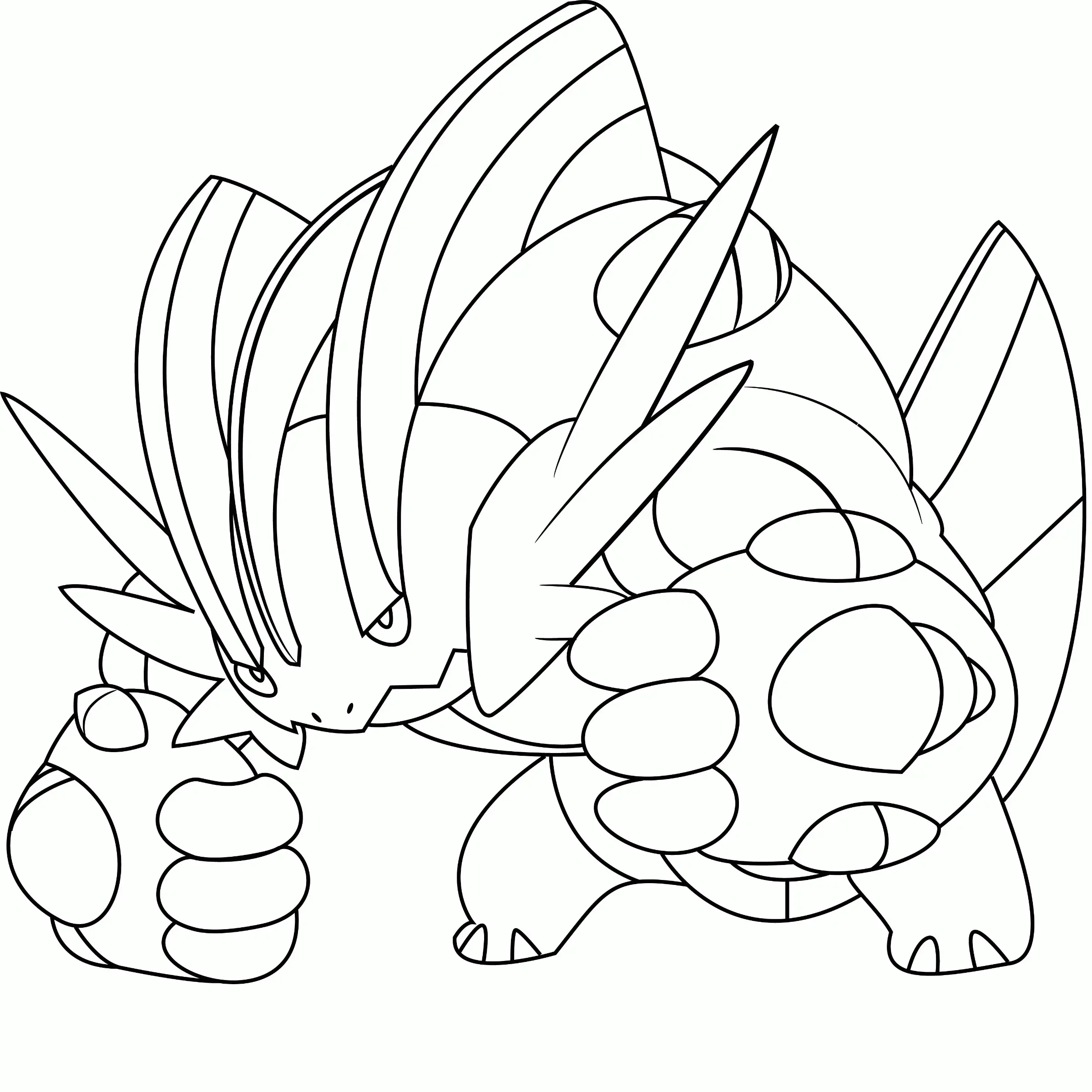 Desenhos de Mega Pokemon Para Colorir 2