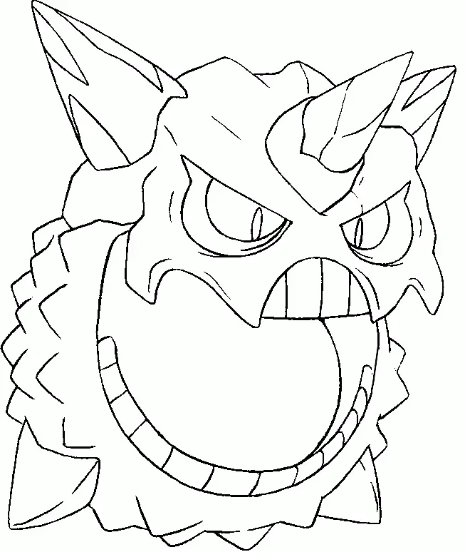 Desenhos de Mega Pokemon Para Colorir 27