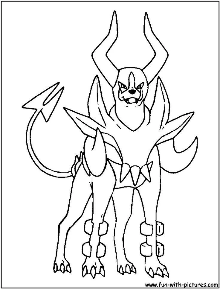 Desenhos de Mega Pokemon Para Colorir 5