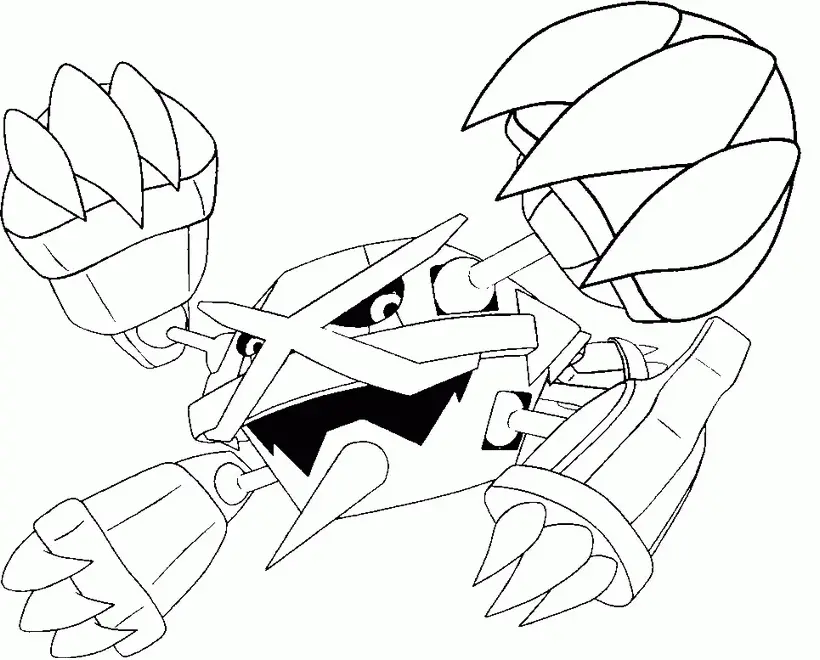 Desenhos de Mega Pokemon Para Colorir 6