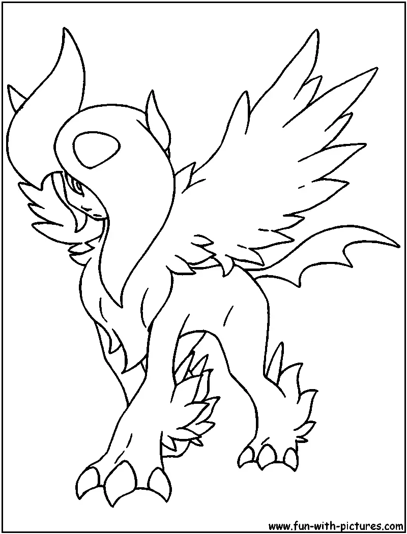 Desenhos de Mega Pokemon Para Colorir 9