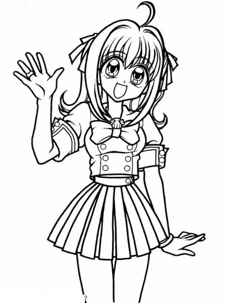 Desenhos de Mermaid melody Para Colorir 29