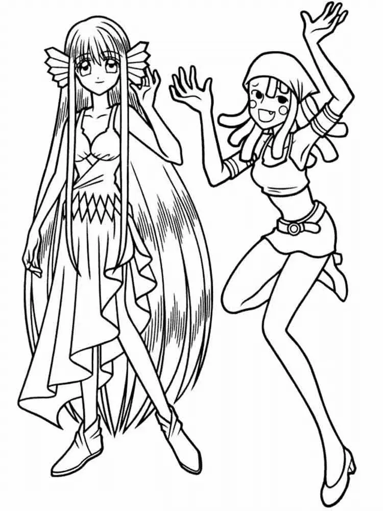 Desenhos de Mermaid melody Para Colorir 31