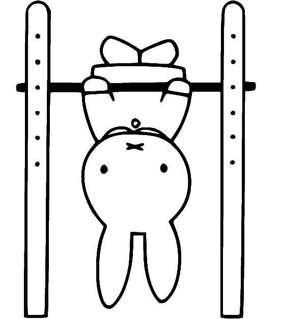 Desenhos de Miffy Para Colorir 48