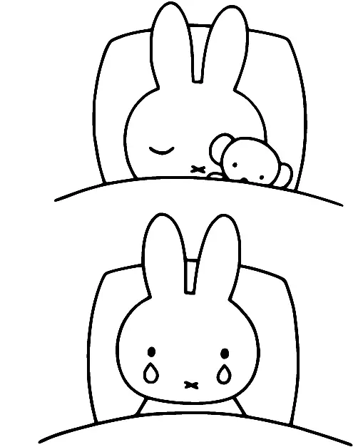 Desenhos de Miffy Para Colorir