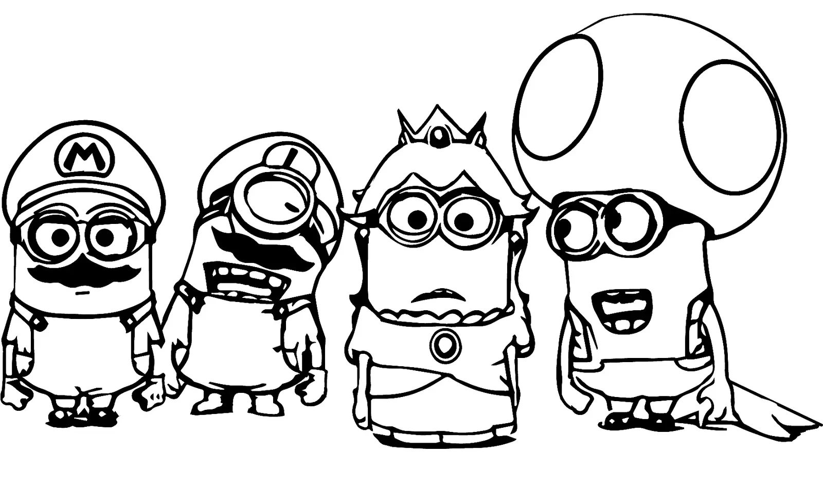 Desenhos de Minion Para Colorir 1