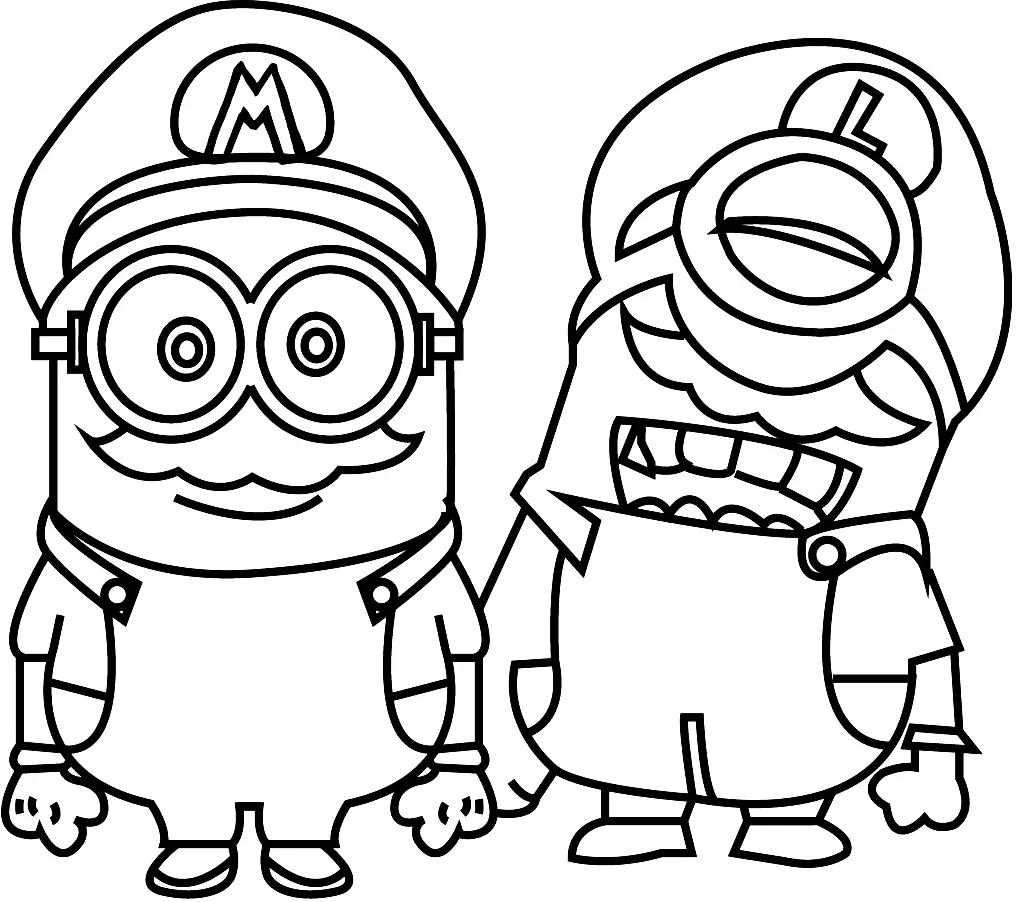 Desenhos de Minion Para Colorir 11