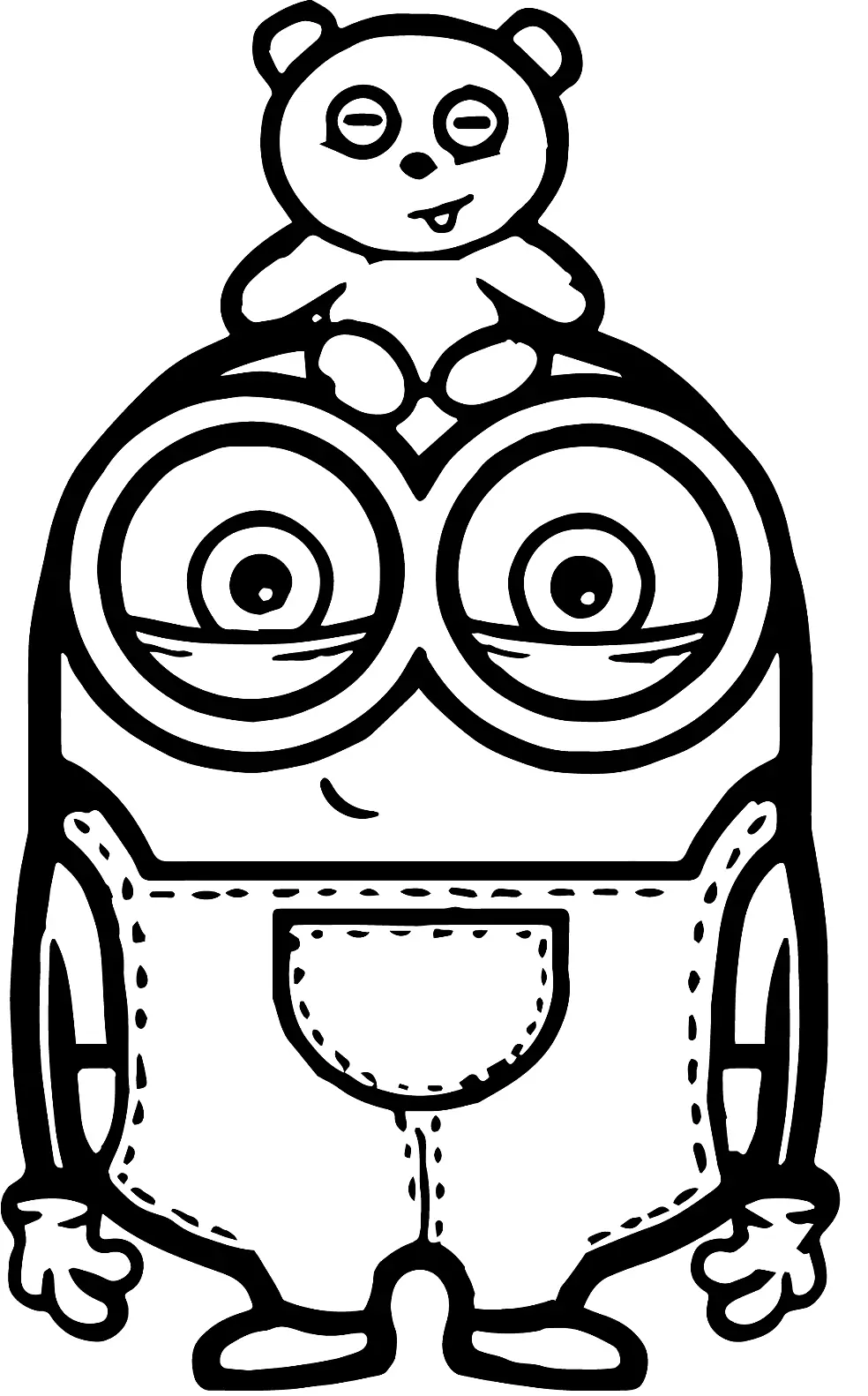 Desenhos de Minion Para Colorir 12