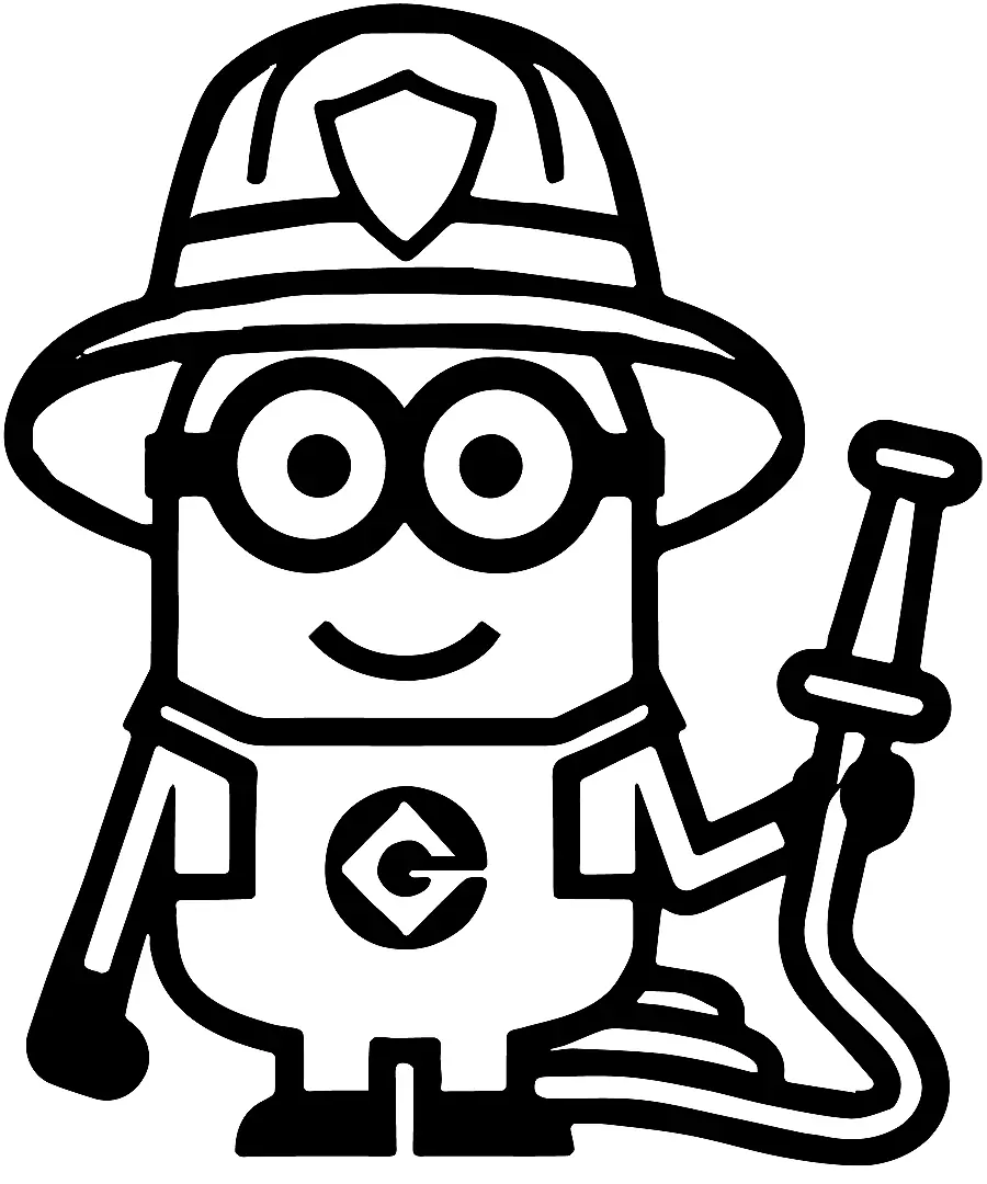 Desenhos de Minion Para Colorir 21