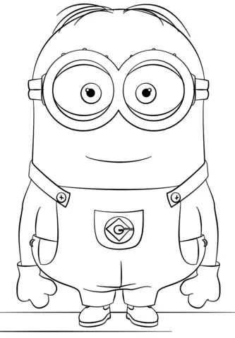 Desenhos de Minion Para Colorir 46