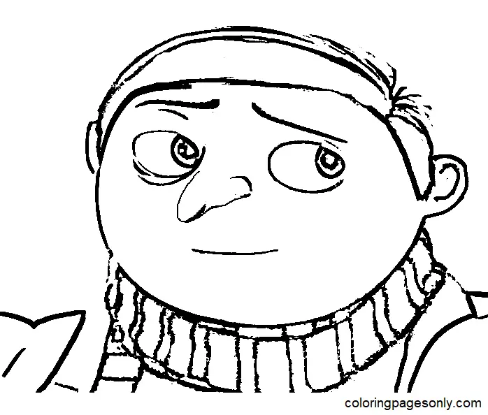 Desenhos de Minions 2 A Origem de Gru Para Colorir 12