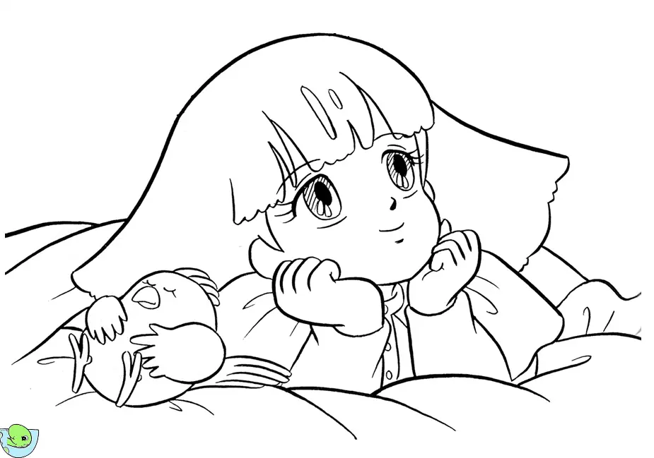 Desenhos de Minky Momo Para Colorir 22