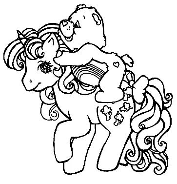 Desenhos de MLP Para Colorir 19