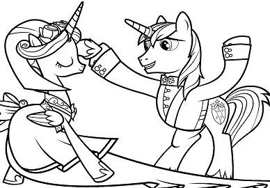 Desenhos de MLP Para Colorir 44