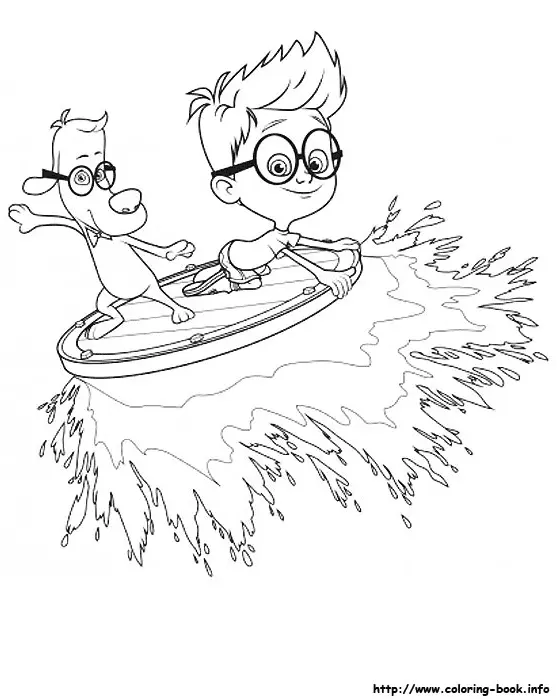 Desenhos de Mr Peabody e Sherman Para Colorir 13