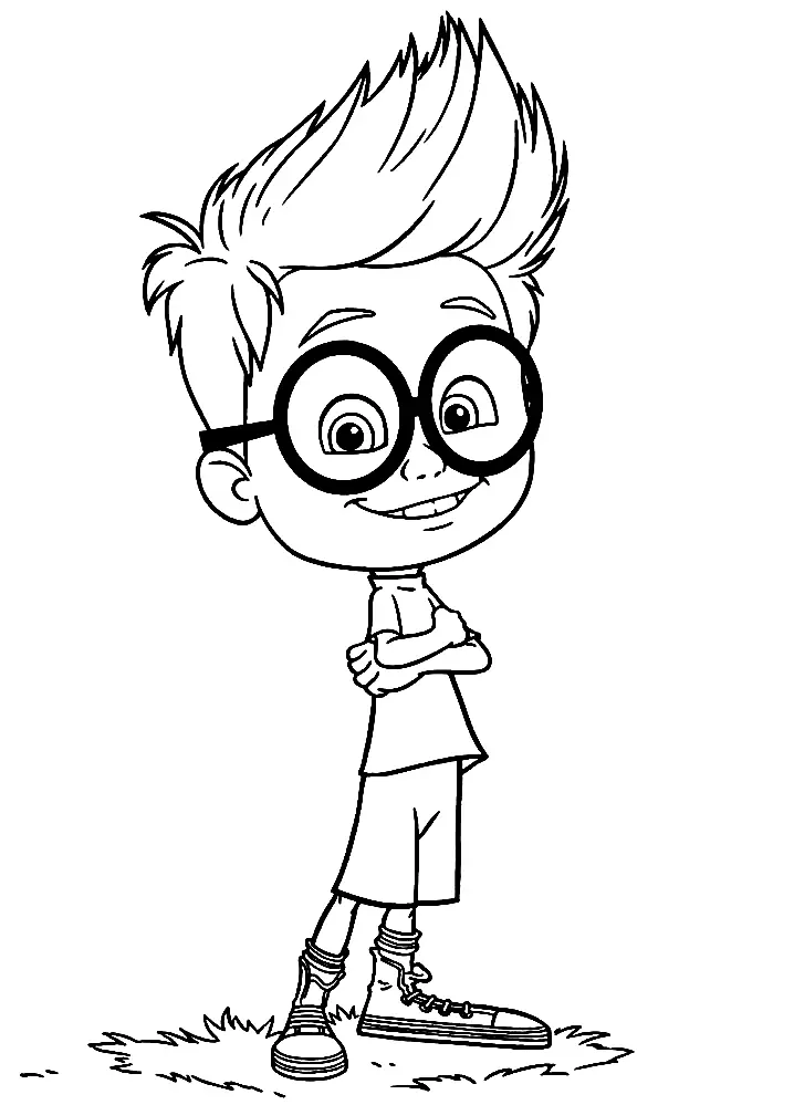 Desenhos de Mr Peabody e Sherman Para Colorir 32