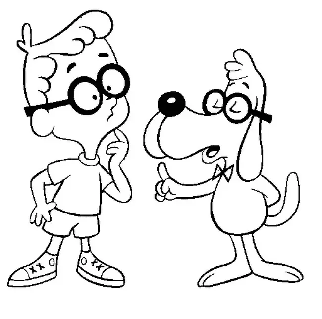 Desenhos de Mr Peabody e Sherman Para Colorir 34