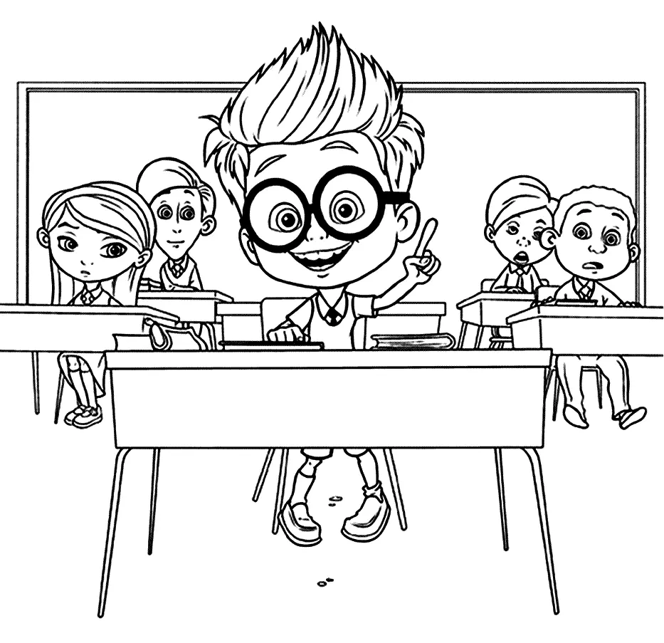 Desenhos de Mr Peabody e Sherman Para Colorir 37