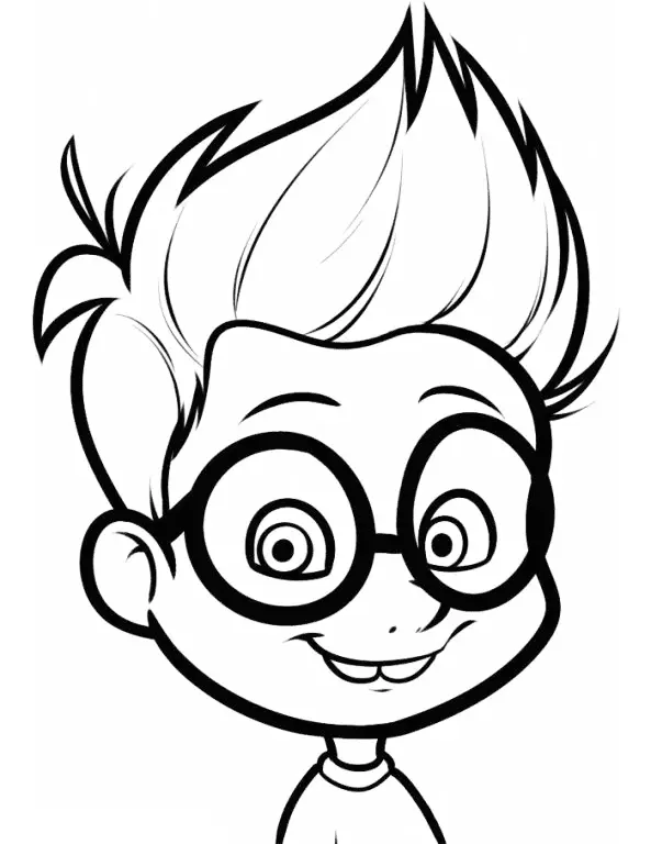 Desenhos de Mr Peabody e Sherman Para Colorir 7