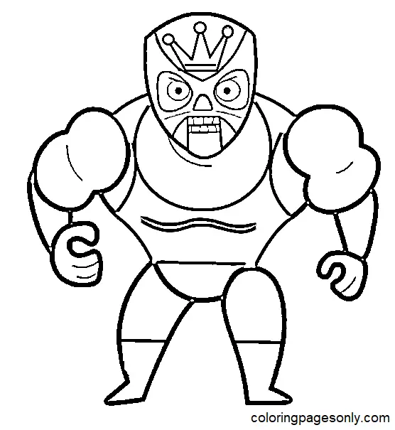 Desenhos de Mucha Lucha Para Colorir 16