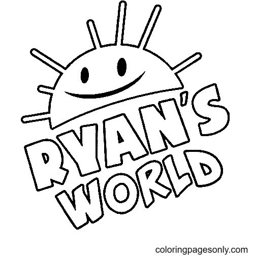 Desenhos de Mundo de Ryan Para Colorir 17