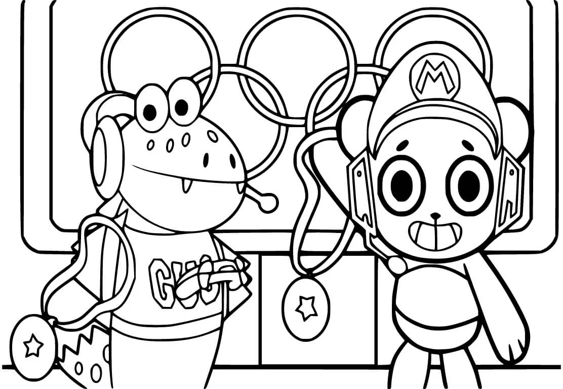 Desenhos de Mundo de Ryan Para Colorir 40