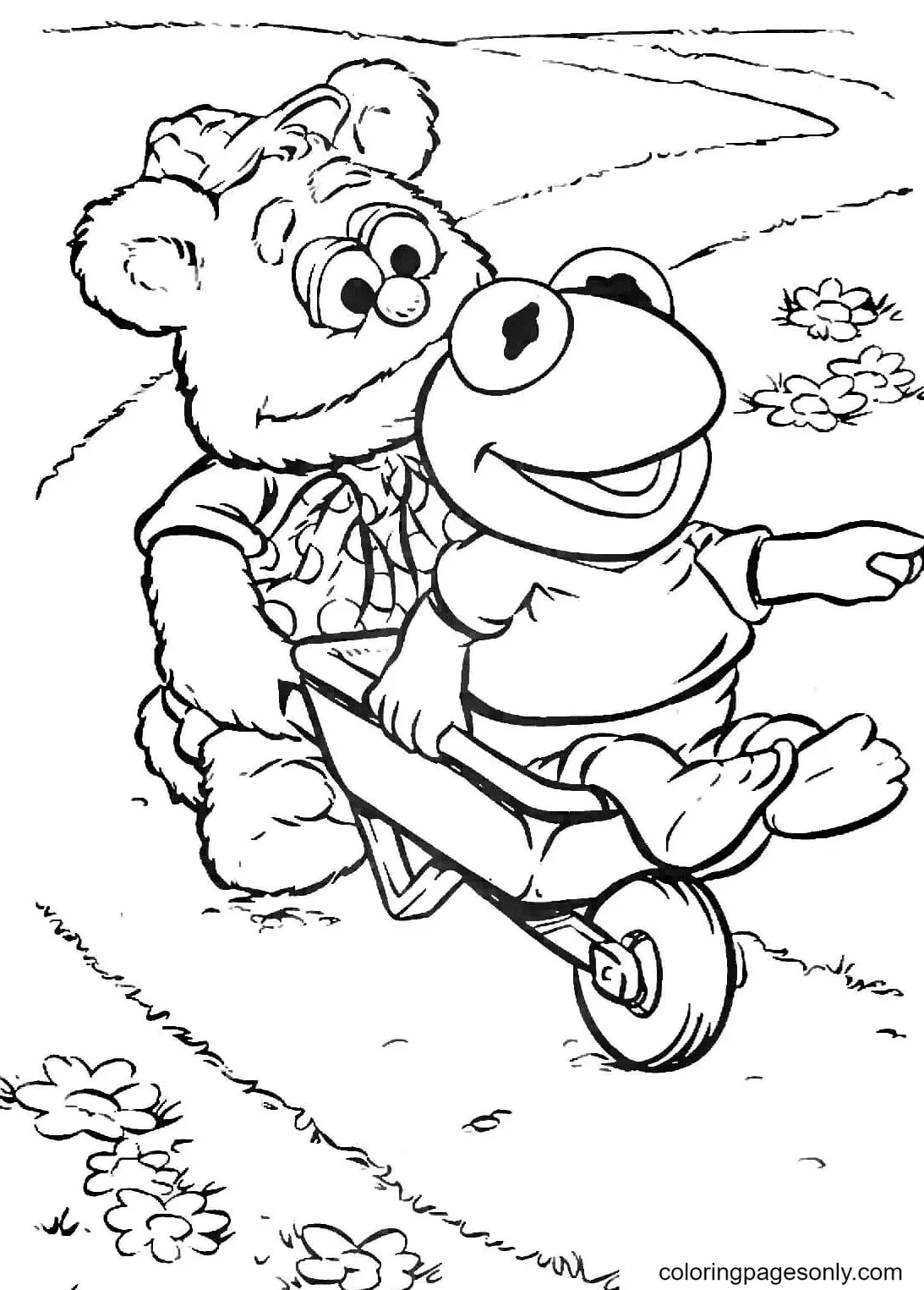 Desenhos de Muppet Babies Para Colorir