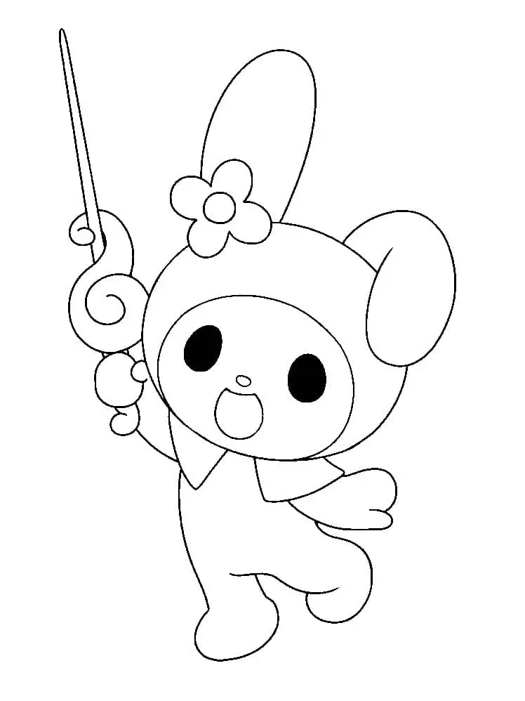 Desenhos de My Melody Para Colorir