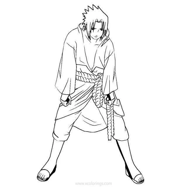 Desenhos de Naruto And Sasuke Para Colorir 21