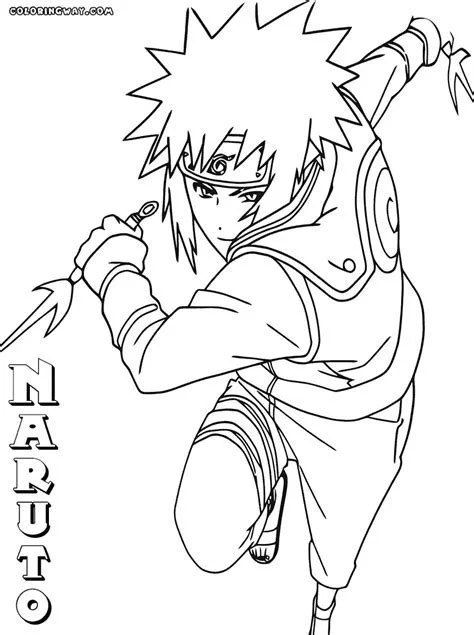 Desenhos de Naruto And Sasuke Para Colorir 25