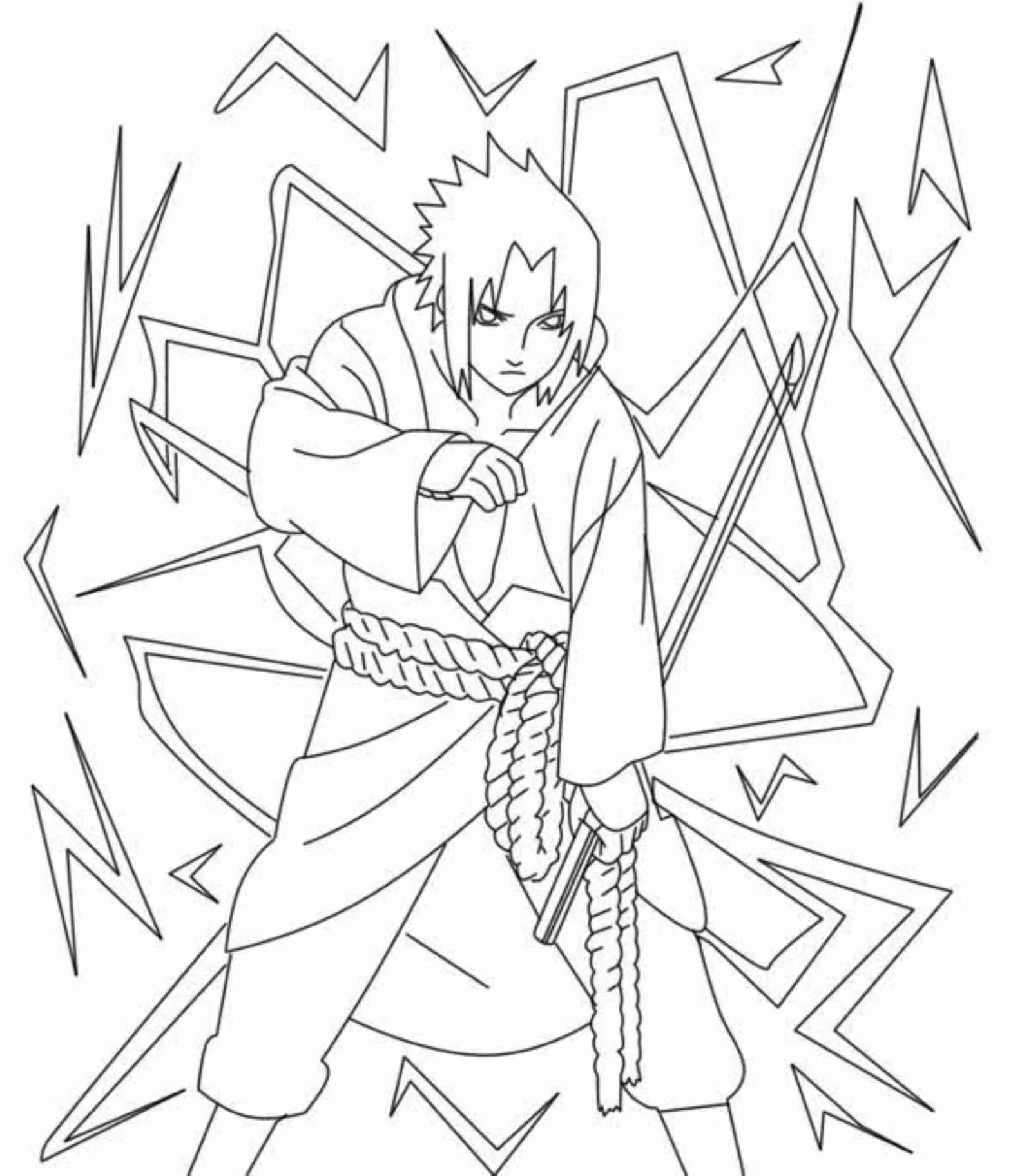 Desenhos de Naruto And Sasuke Para Colorir 29