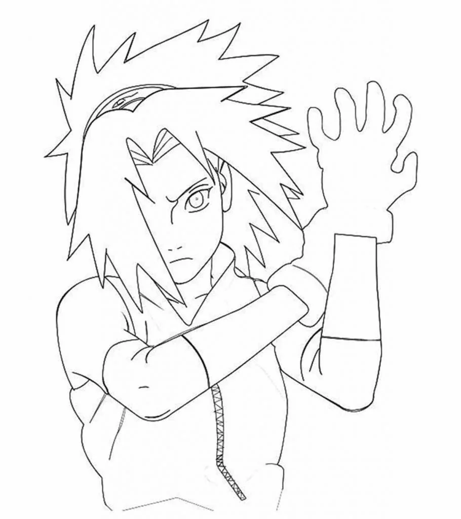 Desenhos de Naruto And Sasuke Para Colorir 36